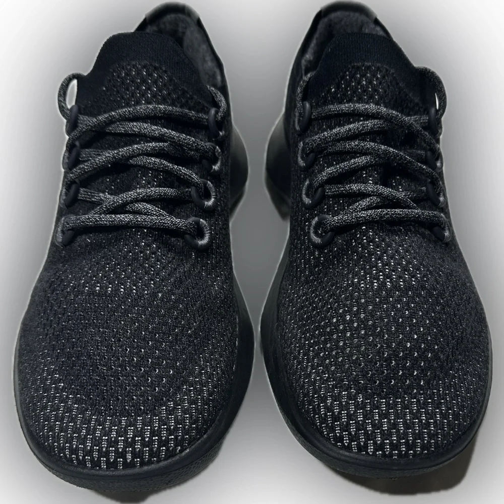 Allbirds Men’s Tree Dasher 2 Black Breathable Knit Active Shoe size 11.5 - Picture 4 of 9